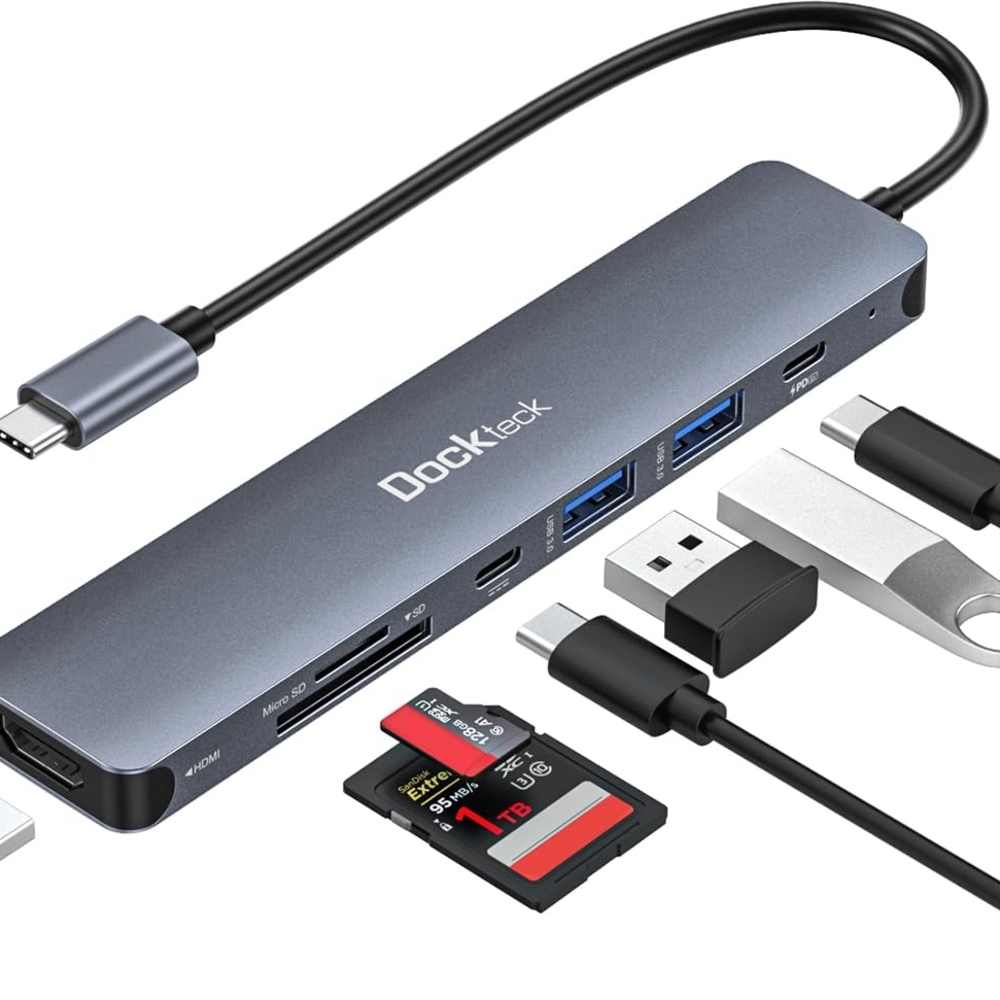 USB-C Hub in Gray